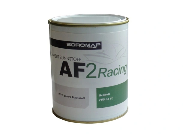 SOROMAP AF2 Racing, Gråhvit - 0,75L Superglatt selvpolerende bunnstoff mPFTE